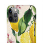 Lemon Blossom - Slim Phone Case