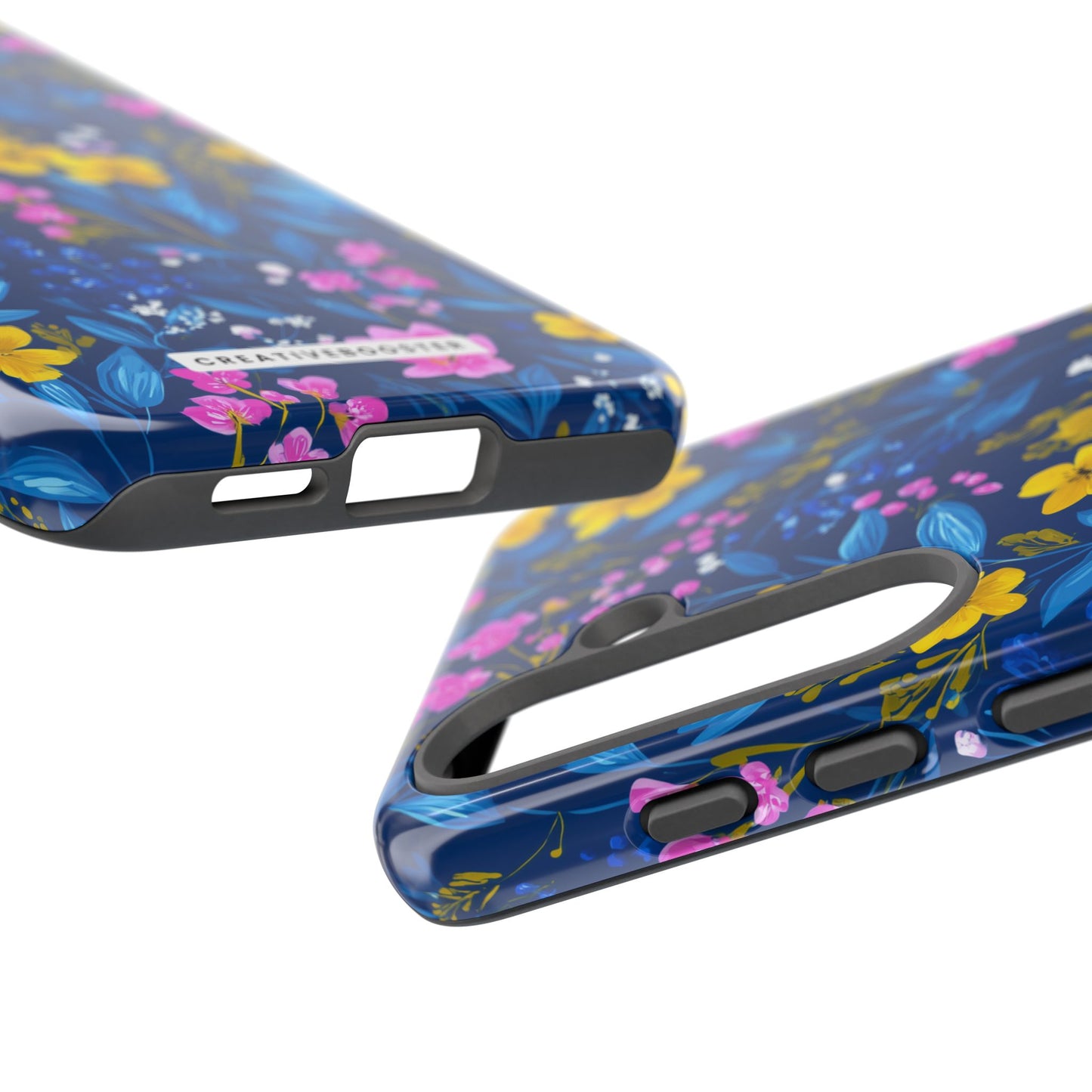 Midnight Petals - Tough Phone Case