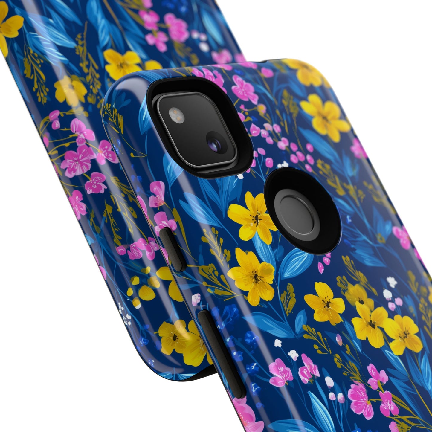Midnight Petals - Tough Phone Case