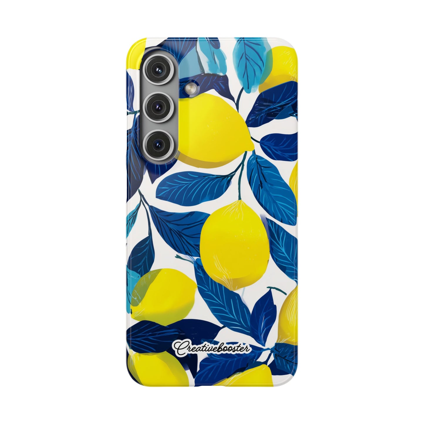 Midnight Citrus - Slim Phone Case