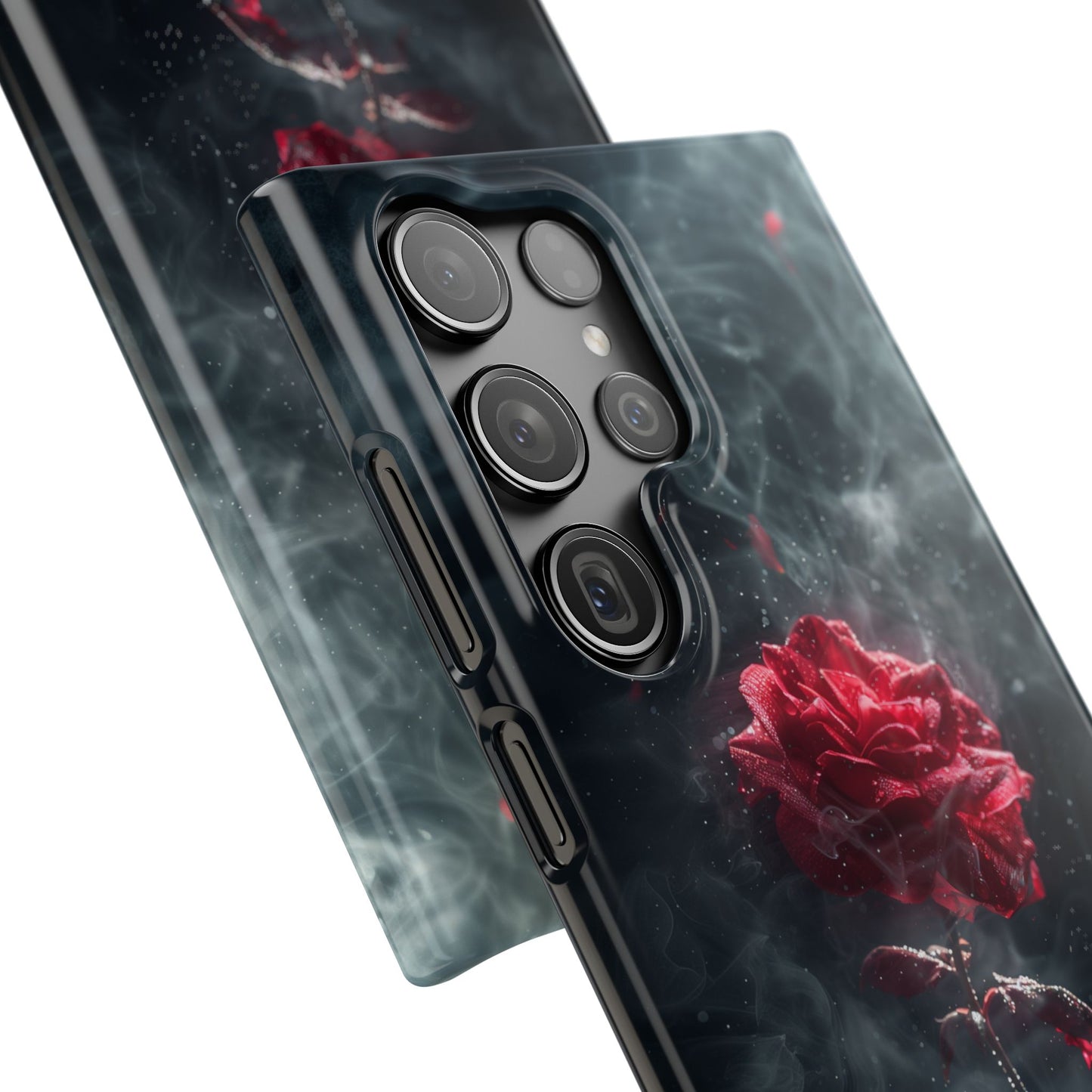 Midnight Rose - Slim Phone Case