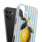 Ribbon Lemon - Slim Phone Case