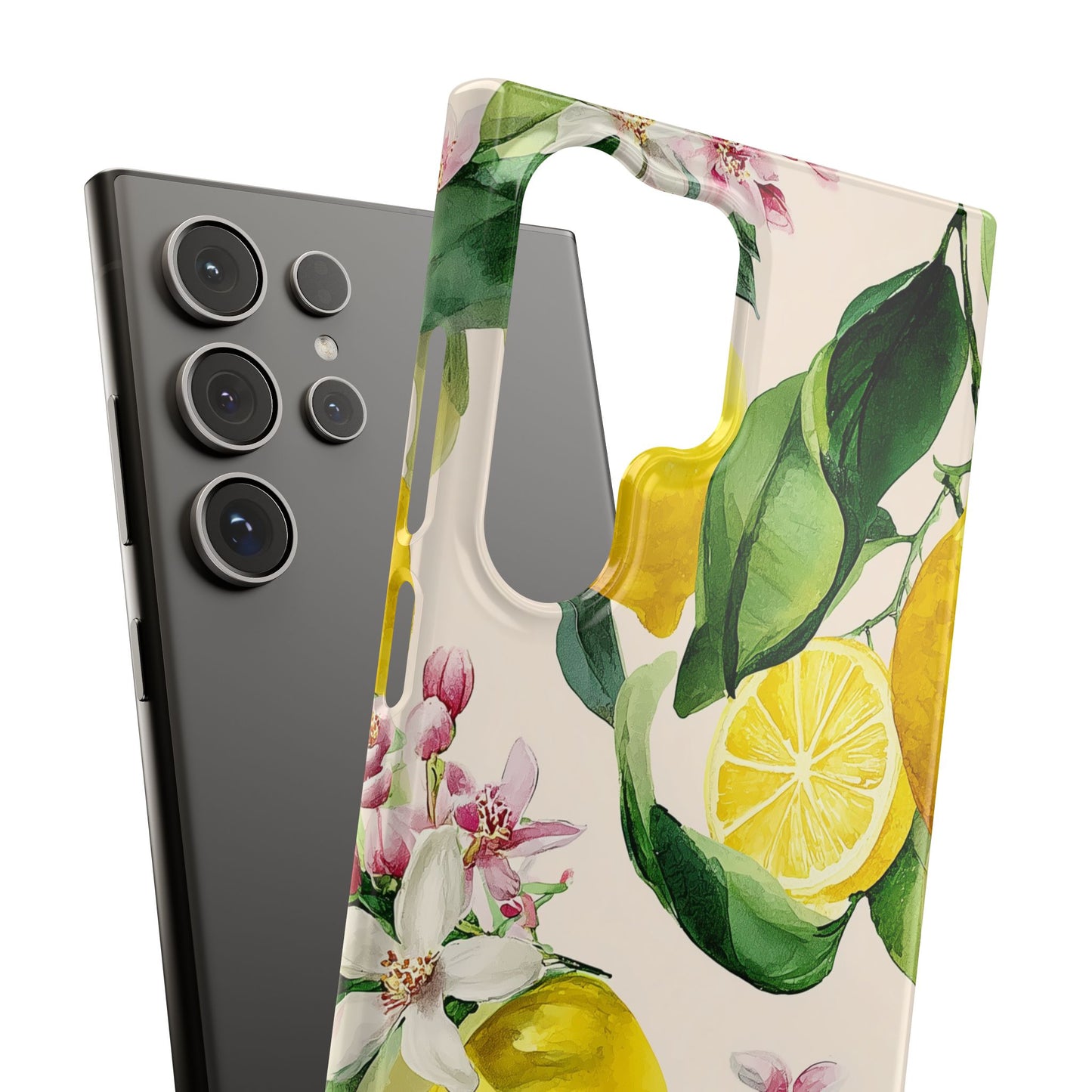 Lemon Blossom - Slim Phone Case