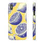 Indigo Citrus - Slim Phone Case