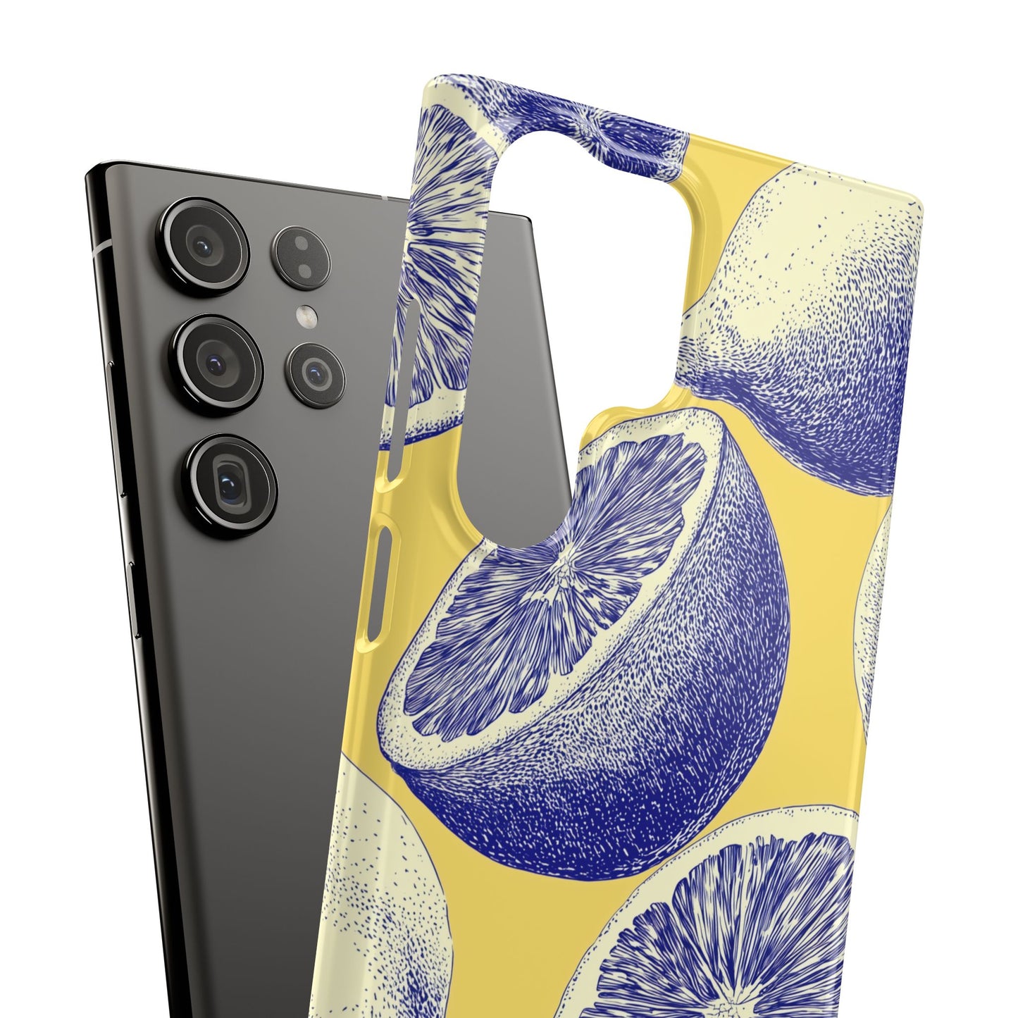 Indigo Citrus - Slim Phone Case
