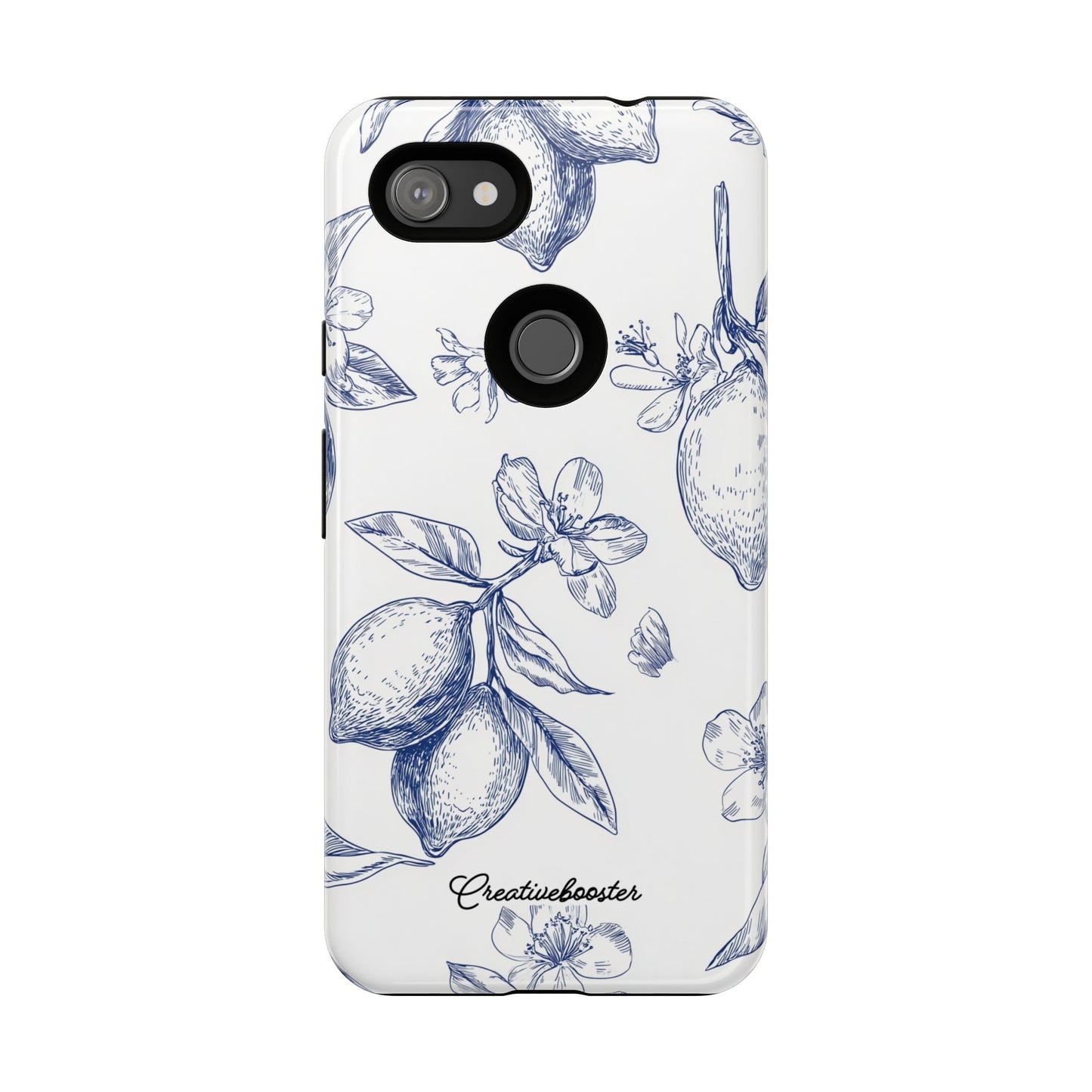 Indigo Sketch - Tough Phone Case