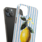 Ribbon Lemon - Slim Phone Case