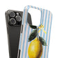 Ribbon Lemon - Slim Phone Case