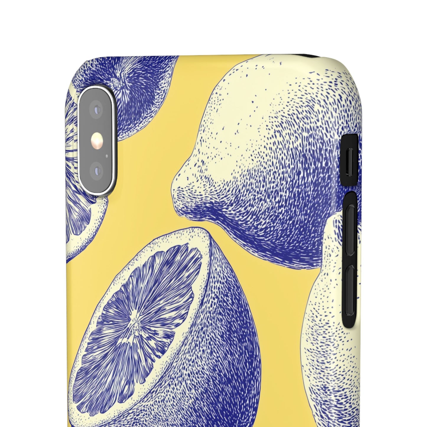 Indigo Citrus - Slim Phone Case
