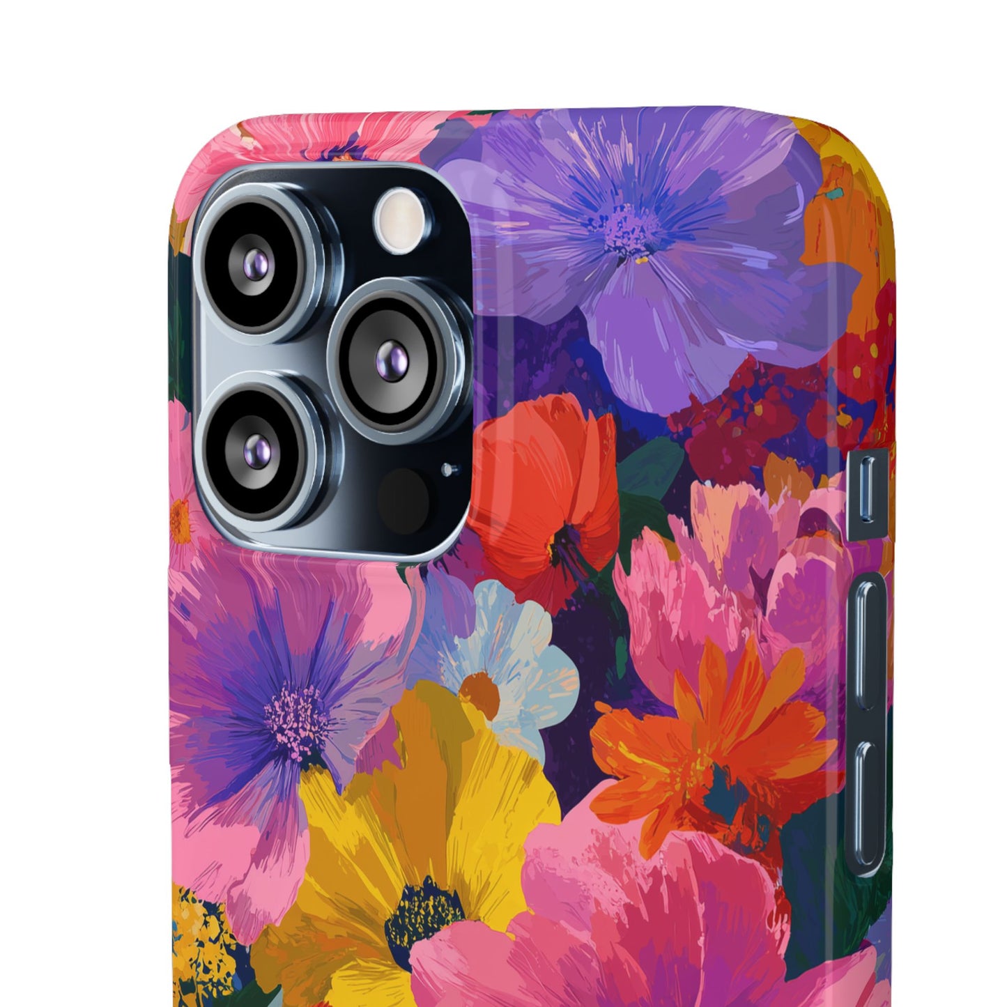 Painted Petals - Slim Phone Case