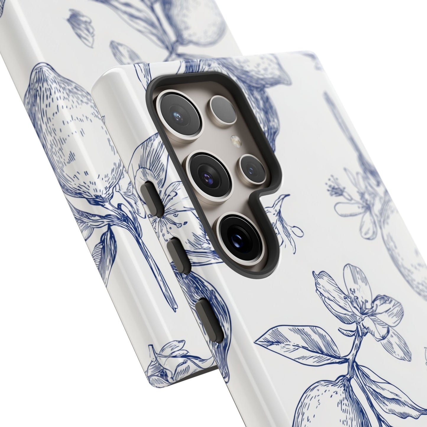 Indigo Sketch - Tough Phone Case