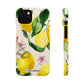 Lemon Blossom - Slim Phone Case