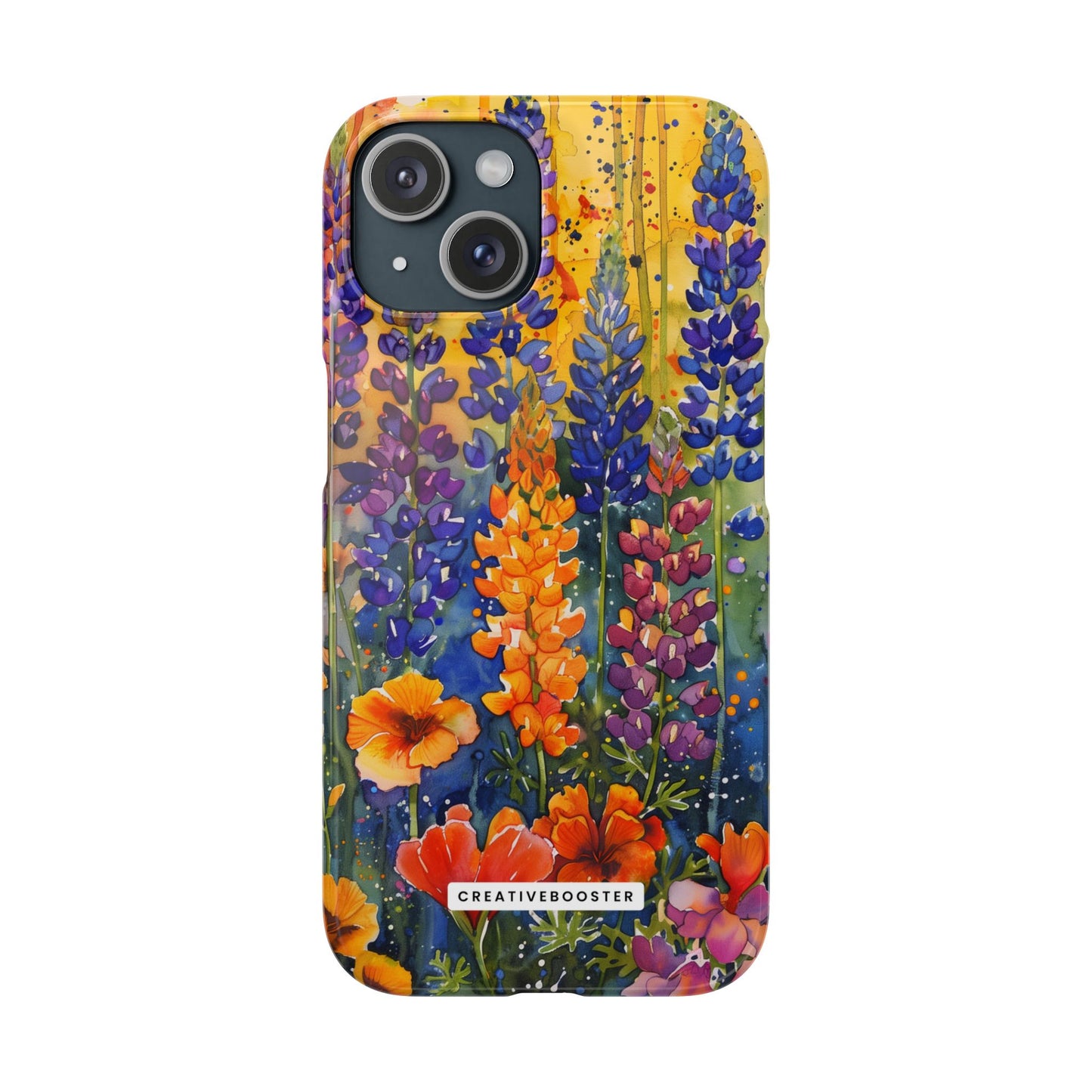 Sunset Lupine - Slim Phone Case