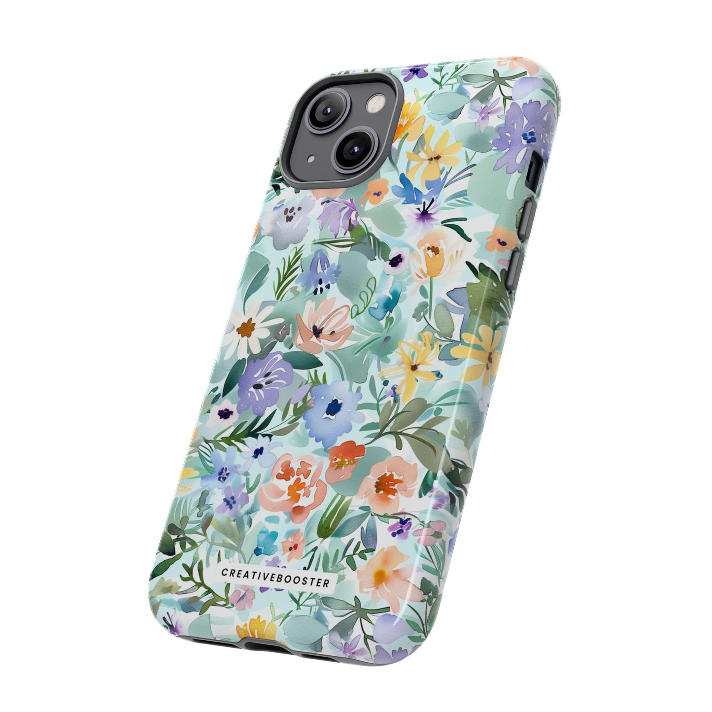 Watercolor Meadow - Tough Phone Case