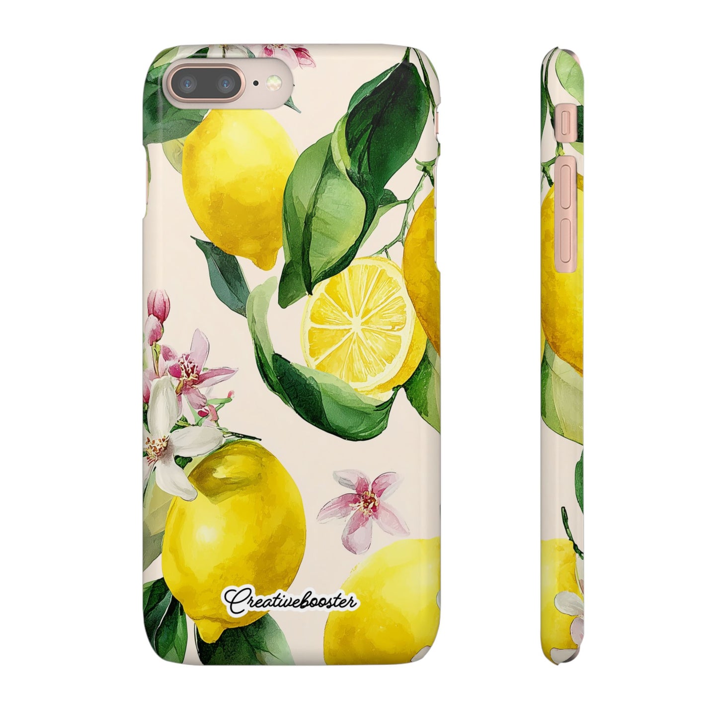 Lemon Blossom - Slim Phone Case