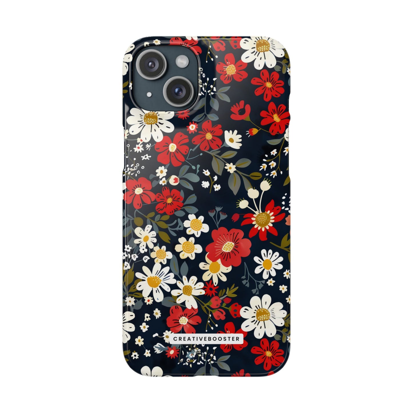 Retro Daisy - Slim Phone Case