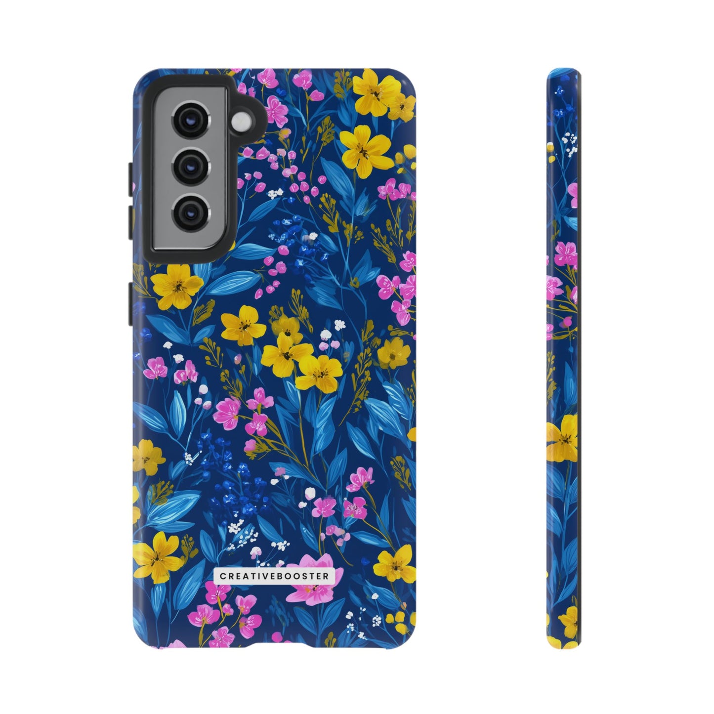 Midnight Petals - Tough Phone Case