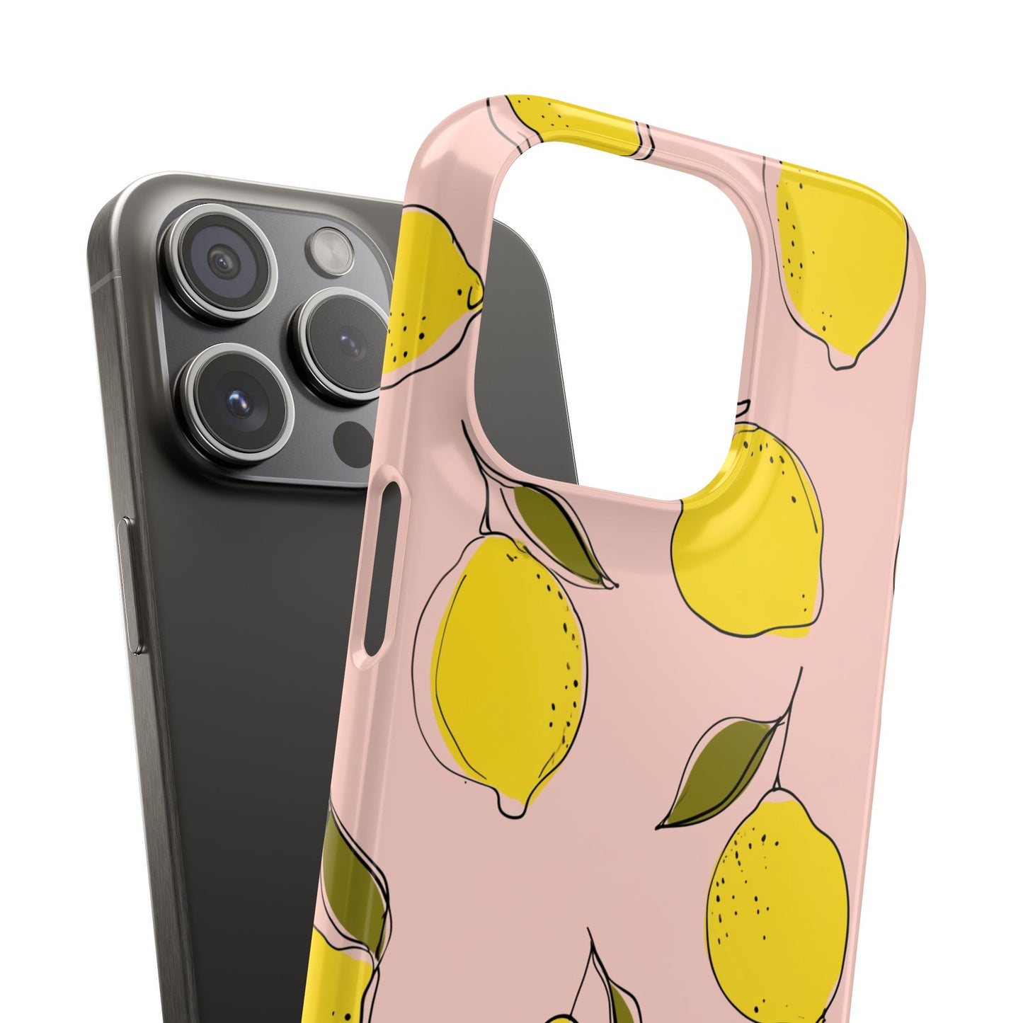 Citrus Sketch - Slim Phone Case