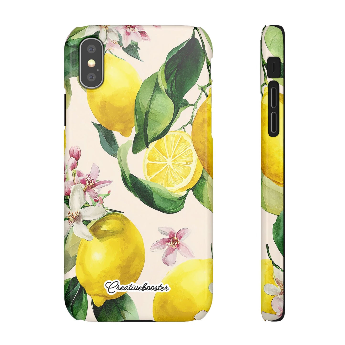Lemon Blossom - Slim Phone Case