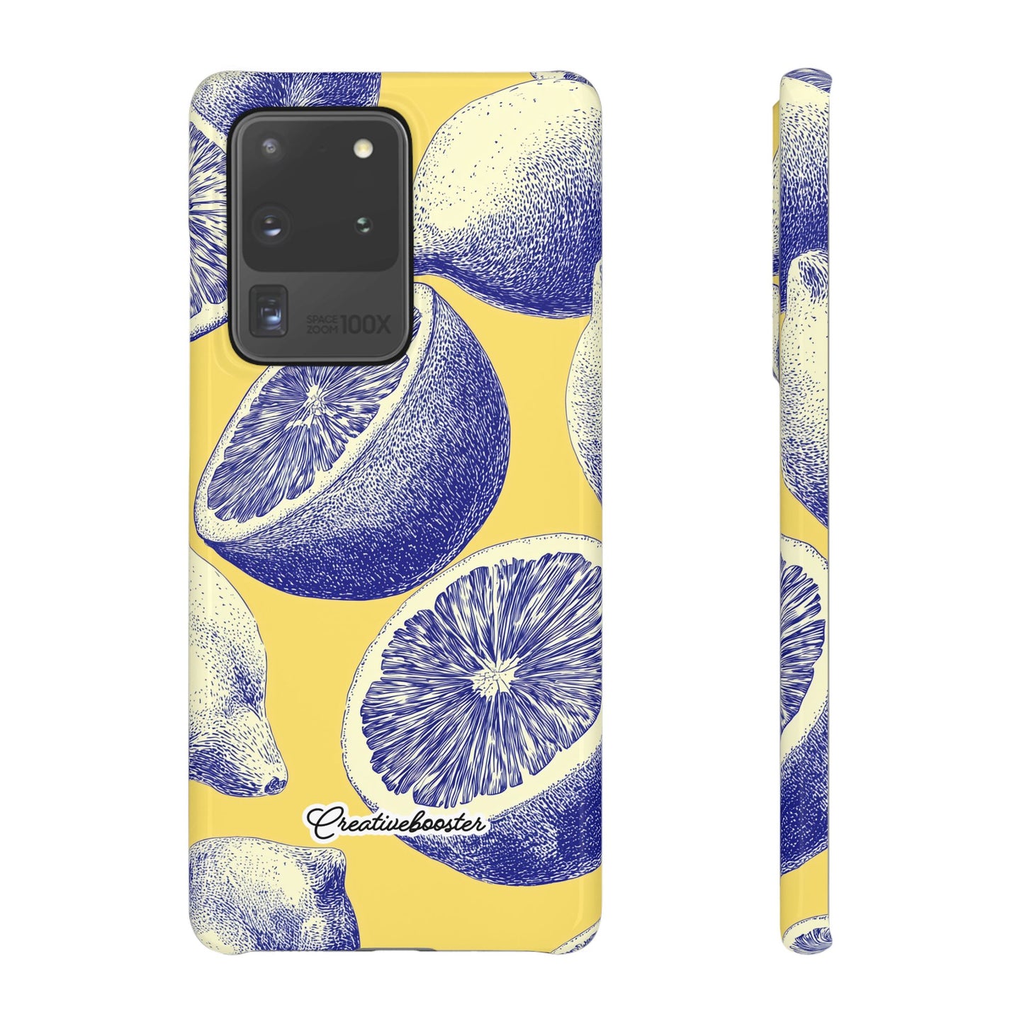 Indigo Citrus - Slim Phone Case