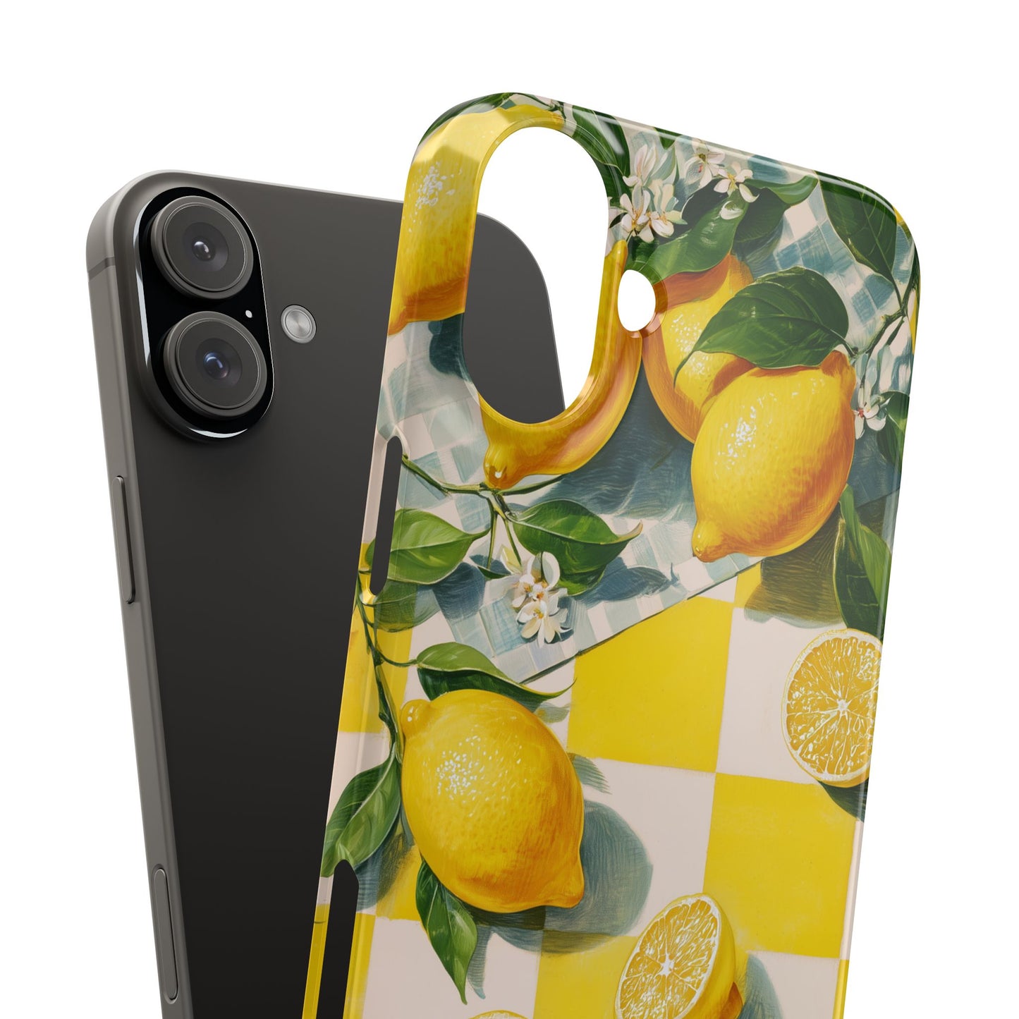 Picnic Lemon - Slim Phone Case