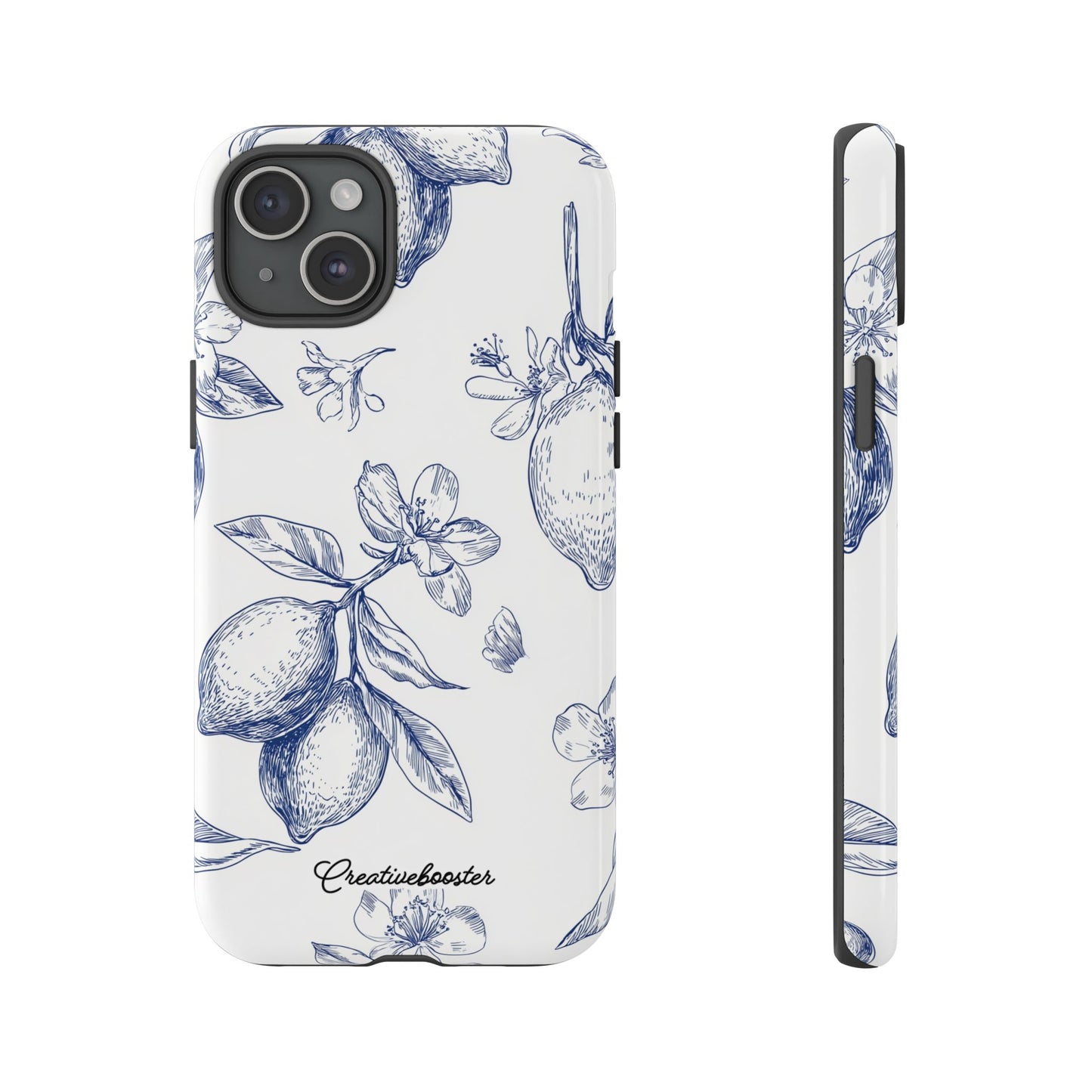 Indigo Sketch - Tough Phone Case