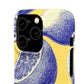 Indigo Citrus - Slim Phone Case