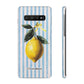 Ribbon Lemon - Slim Phone Case