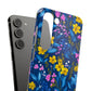 Midnight Petals - Slim Phone Case