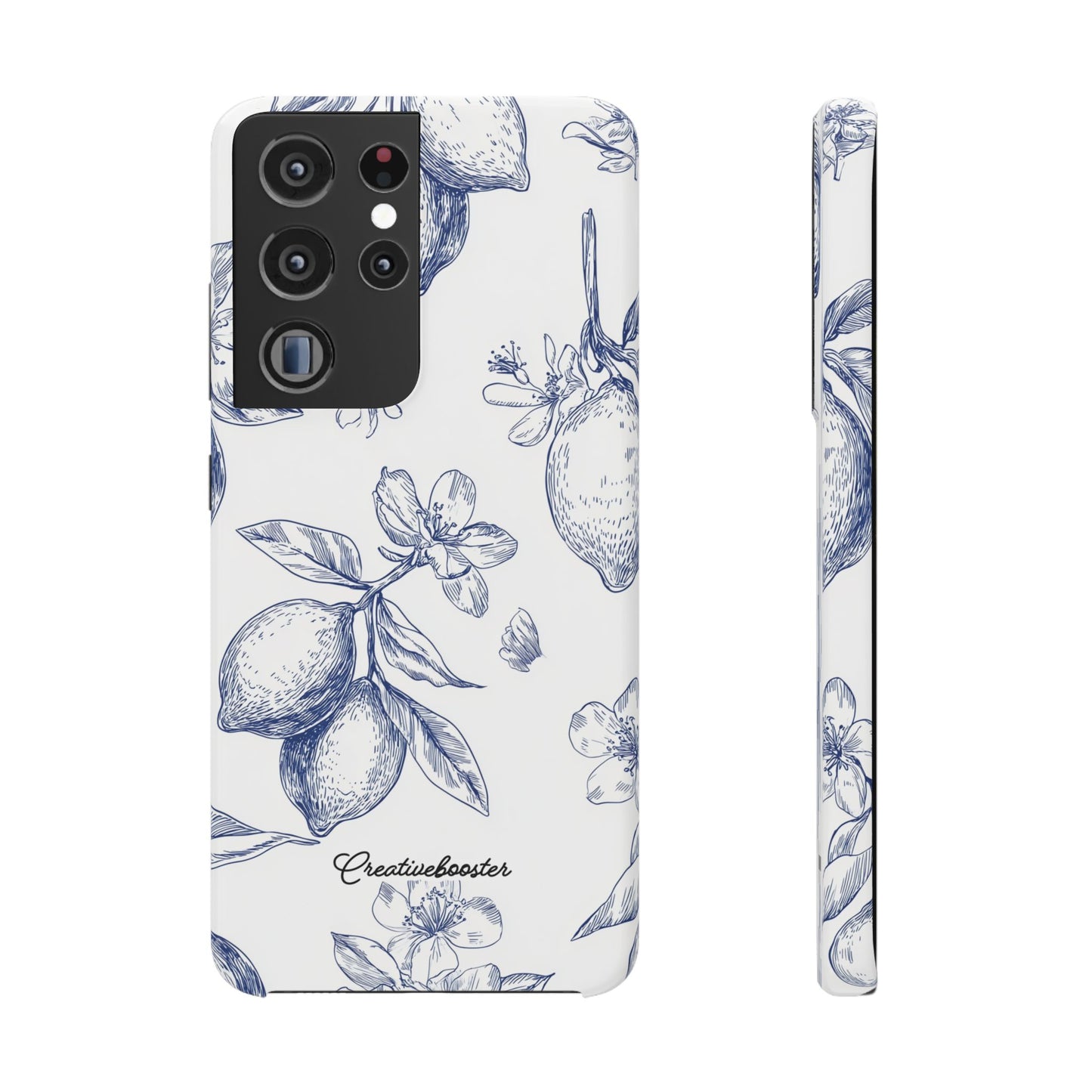 Indigo Sketch - Slim Phone Case