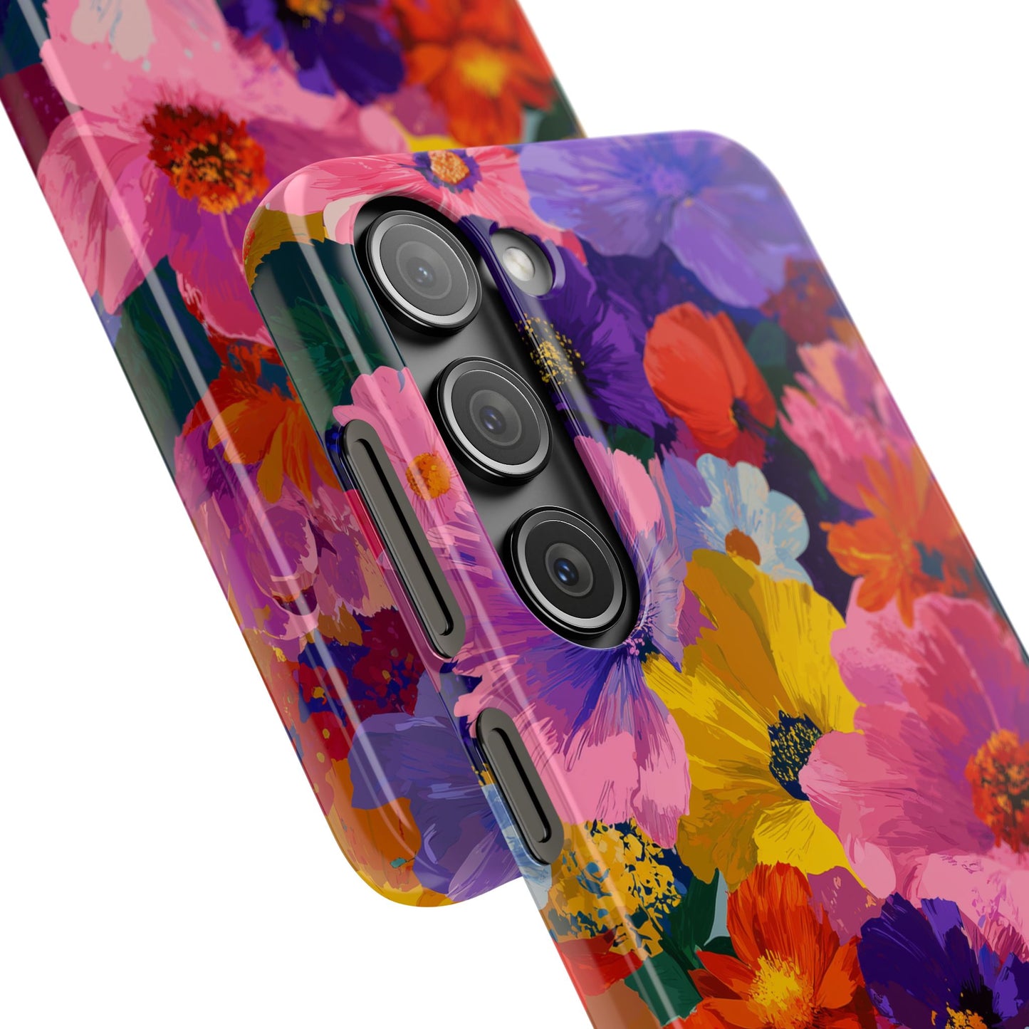 Painted Petals - Slim Phone Case