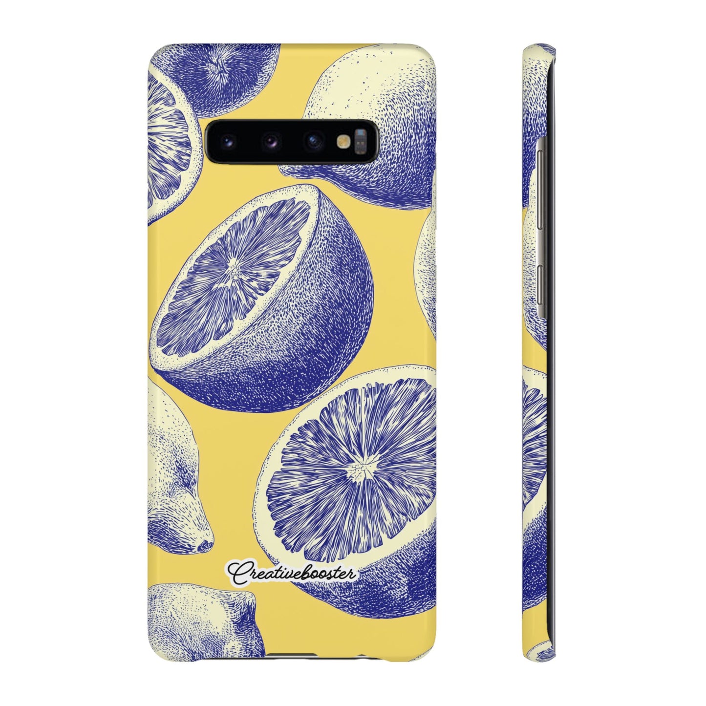 Indigo Citrus - Slim Phone Case