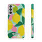 Citrus Bloom - Slim Phone Case