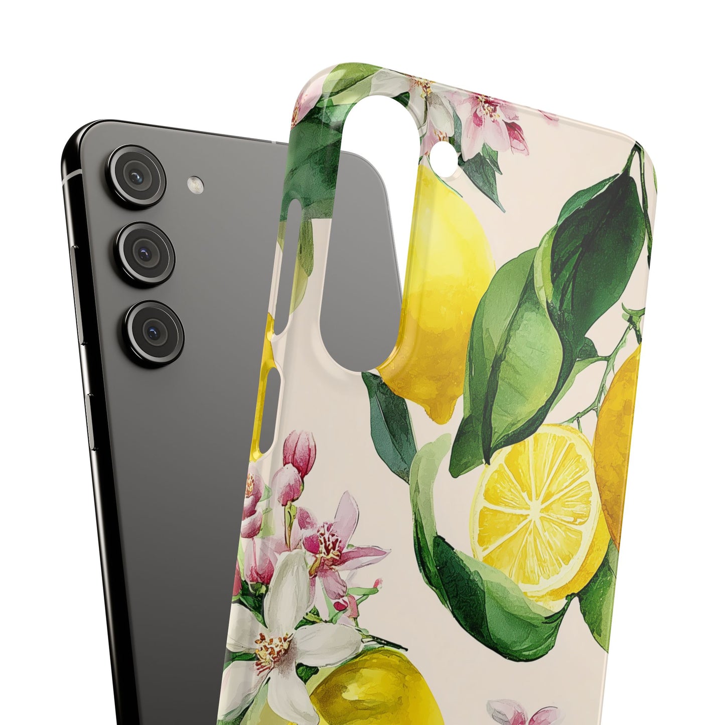 Lemon Blossom - Slim Phone Case