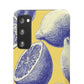 Indigo Citrus - Slim Phone Case