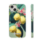 Lemon Bloom - Slim Phone Case