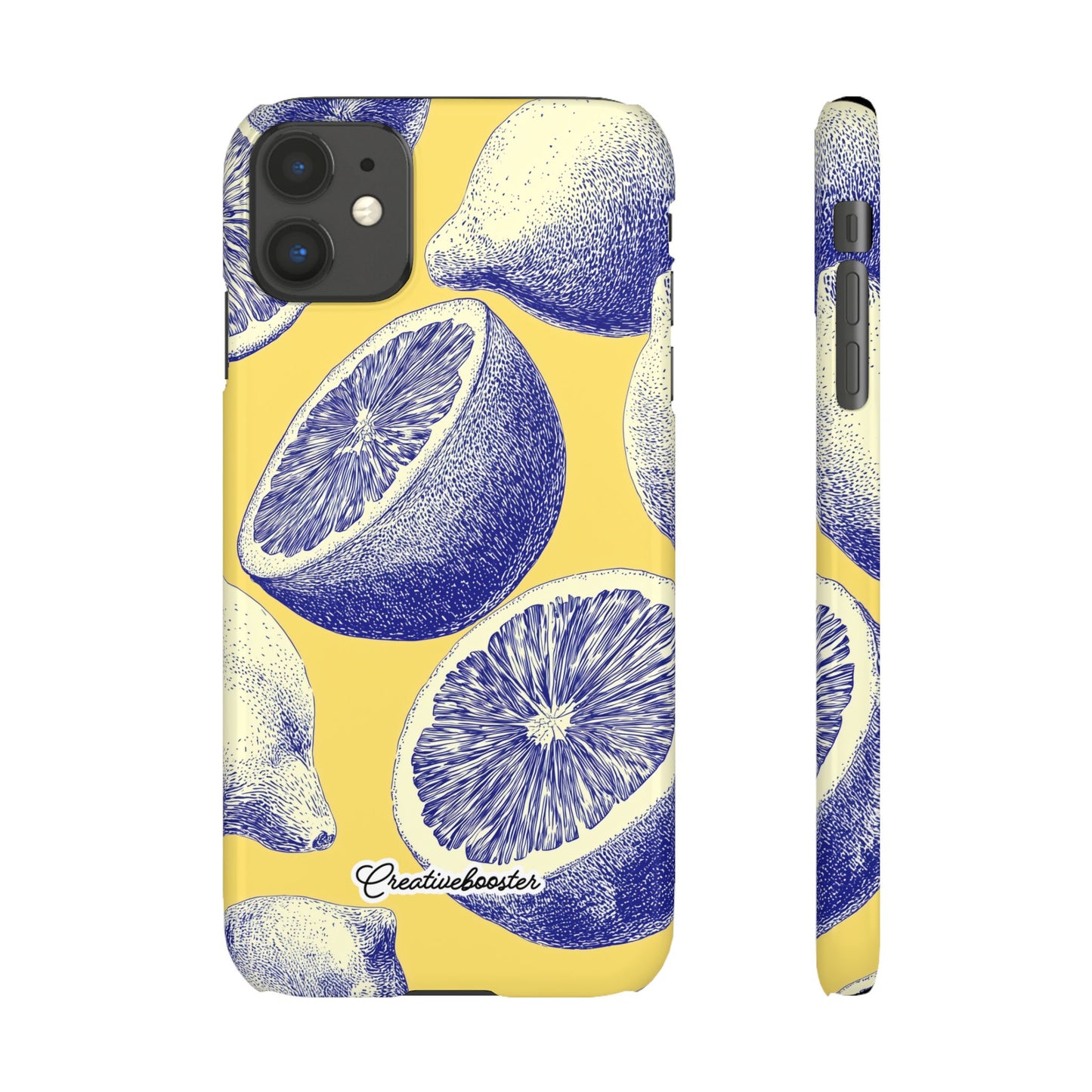 Indigo Citrus - Slim Phone Case