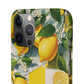 Picnic Lemon - Slim Phone Case