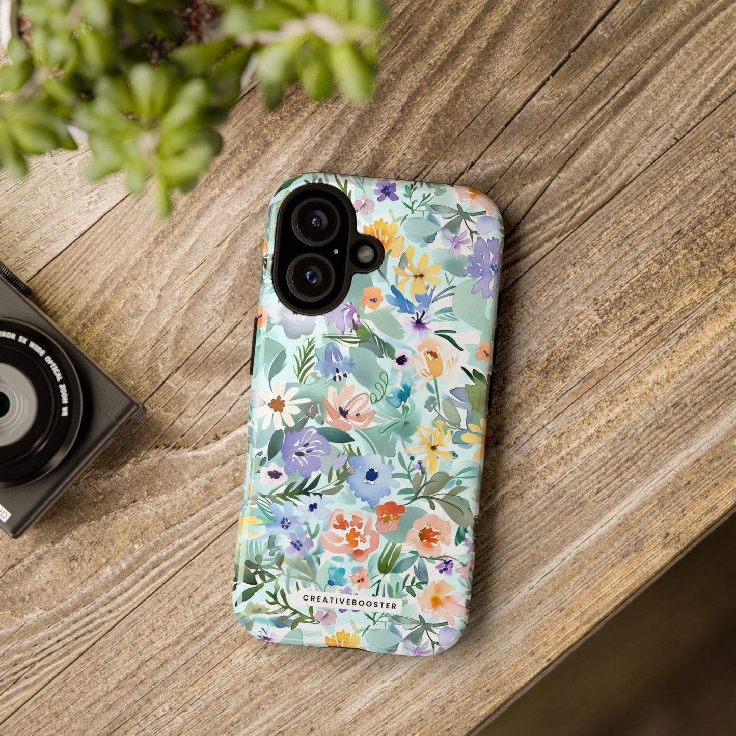 Watercolor Meadow - Tough Phone Case