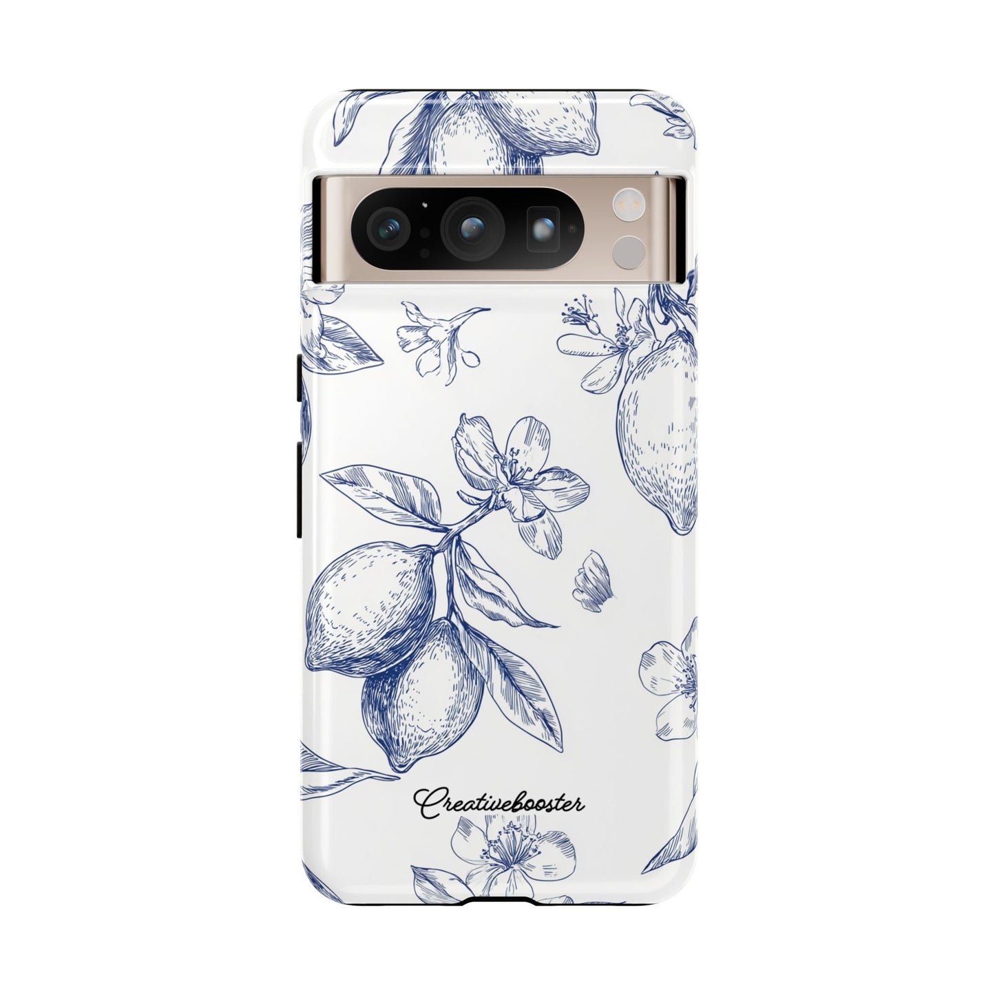 Indigo Sketch - Tough Phone Case