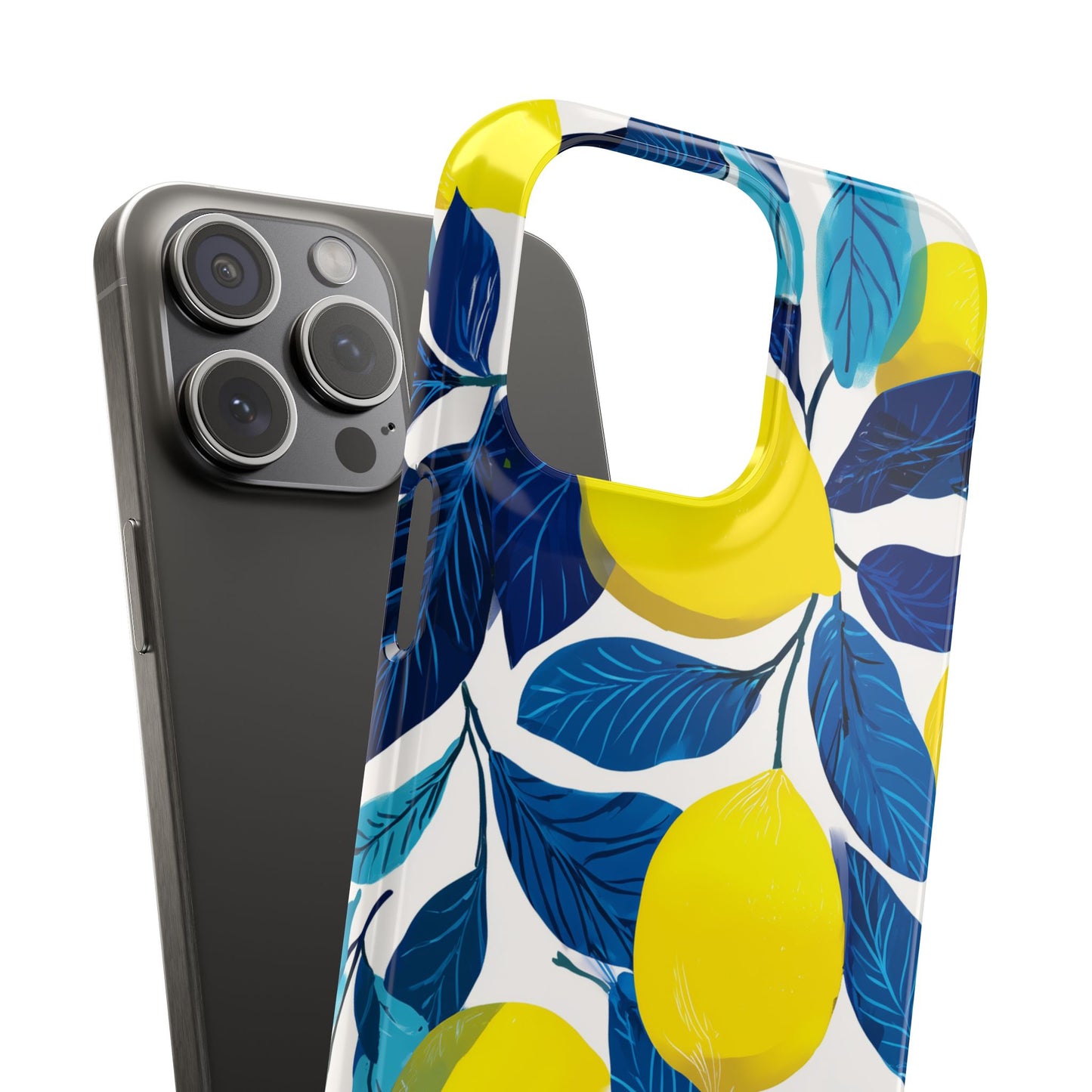 Midnight Citrus - Slim Phone Case