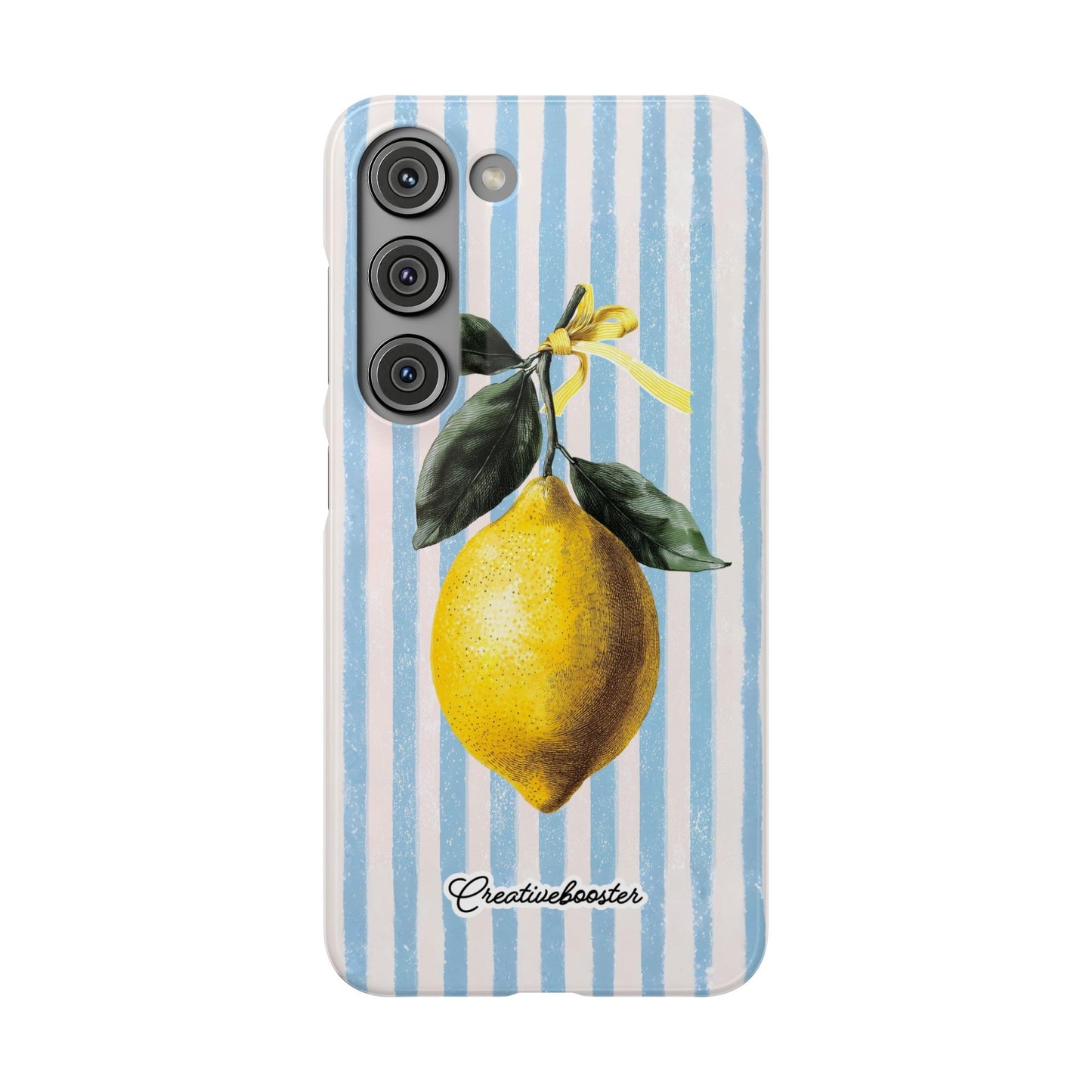 Ribbon Lemon - Slim Phone Case