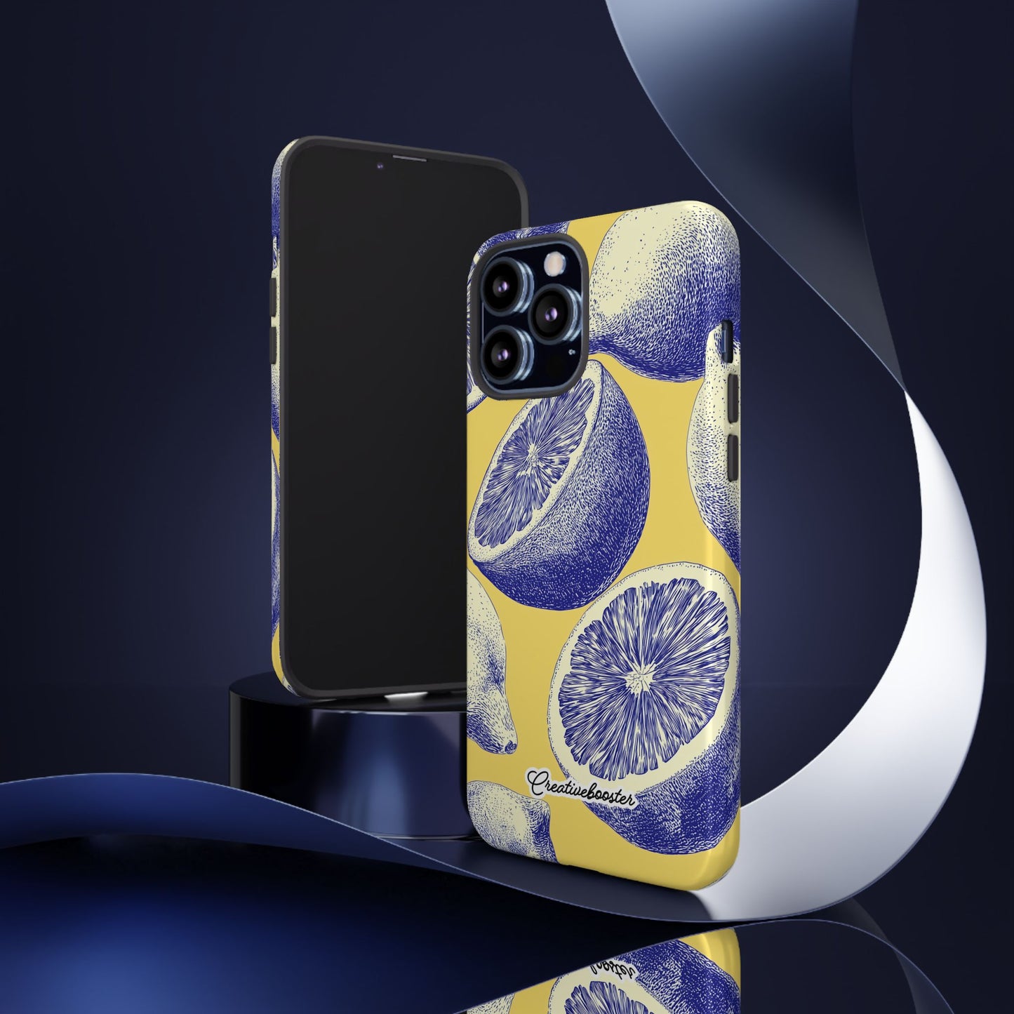 Indigo Citrus - Tough Phone Case