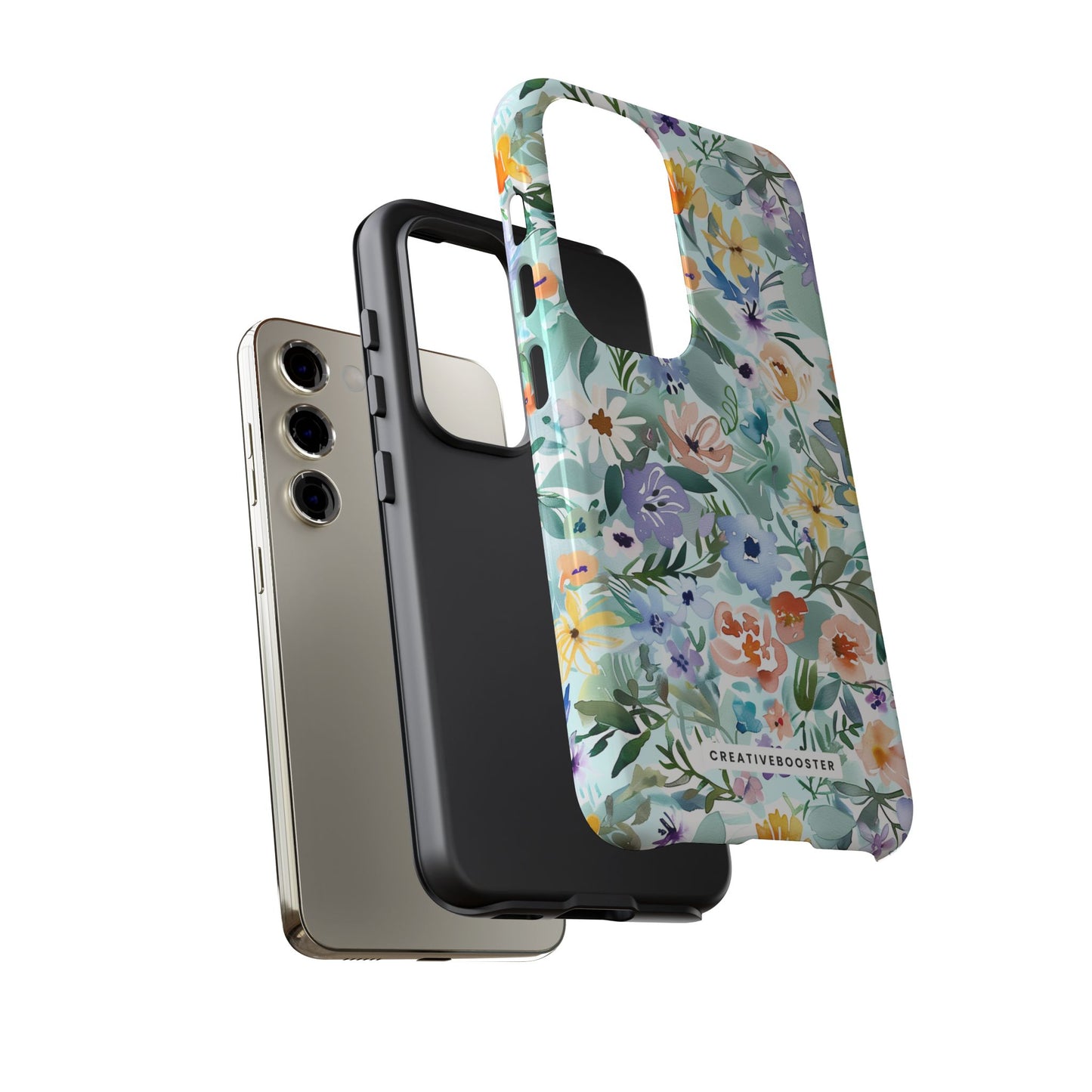 Watercolor Meadow - Tough Phone Case