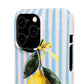 Ribbon Lemon - Slim Phone Case