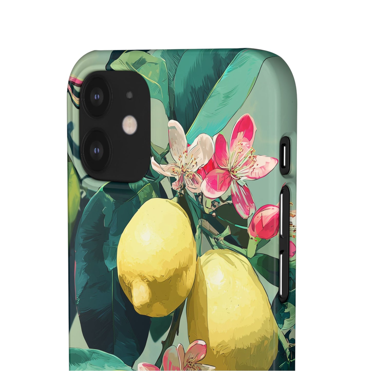 Lemon Bloom - Slim Phone Case