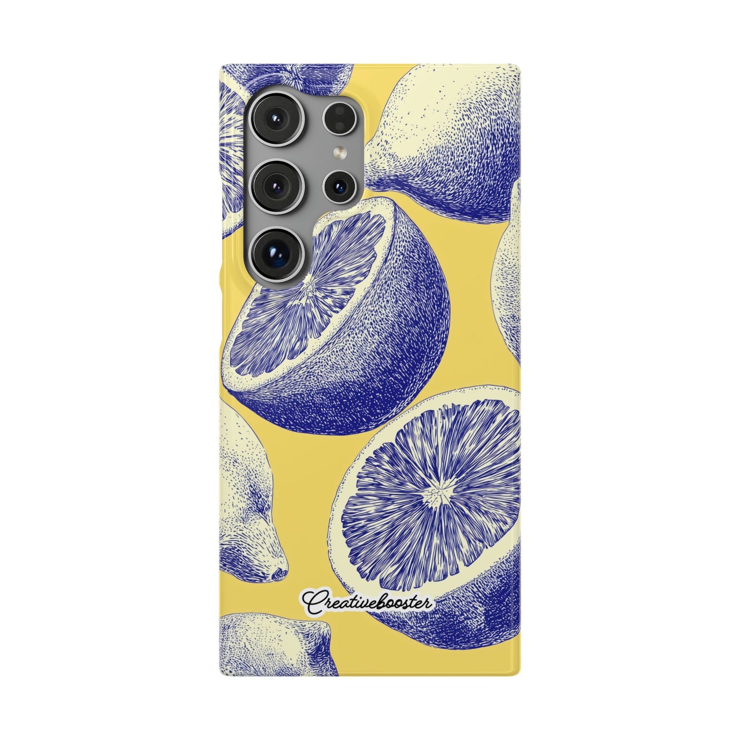 Indigo Citrus - Slim Phone Case