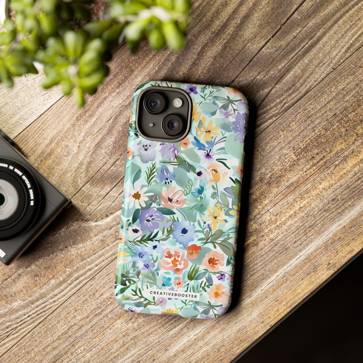 Watercolor Meadow - Tough Phone Case