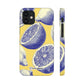 Indigo Citrus - Slim Phone Case