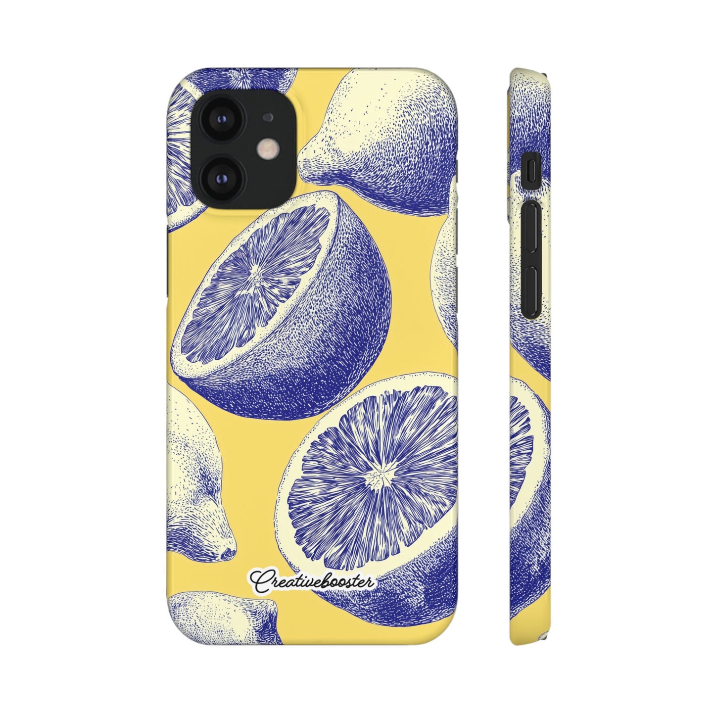 Indigo Citrus - Slim Phone Case